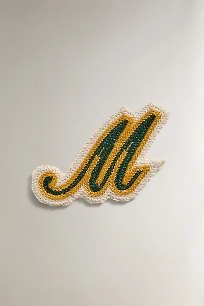 COTTON LETTER M PATCH