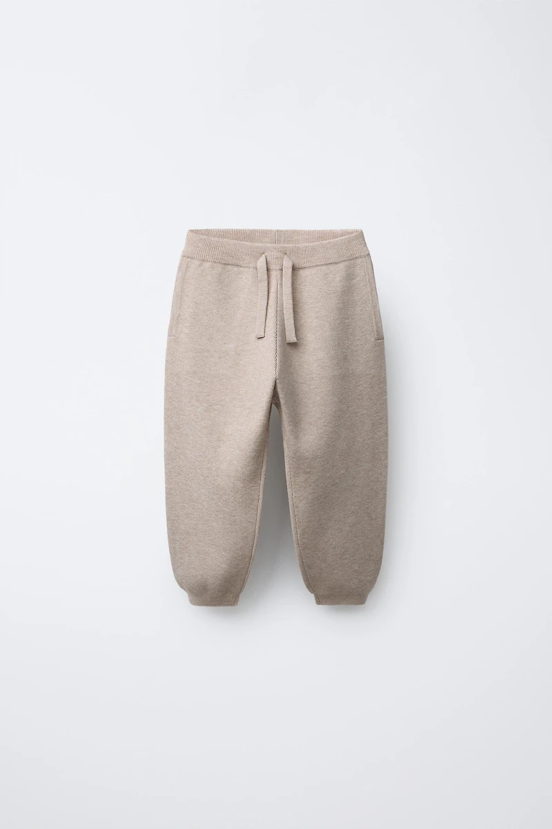 KNIT JOGGER PANTS
