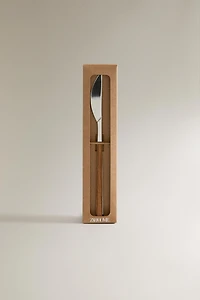 WOOD-EFFECT HANDLE KNIVES (PACK OF 4)