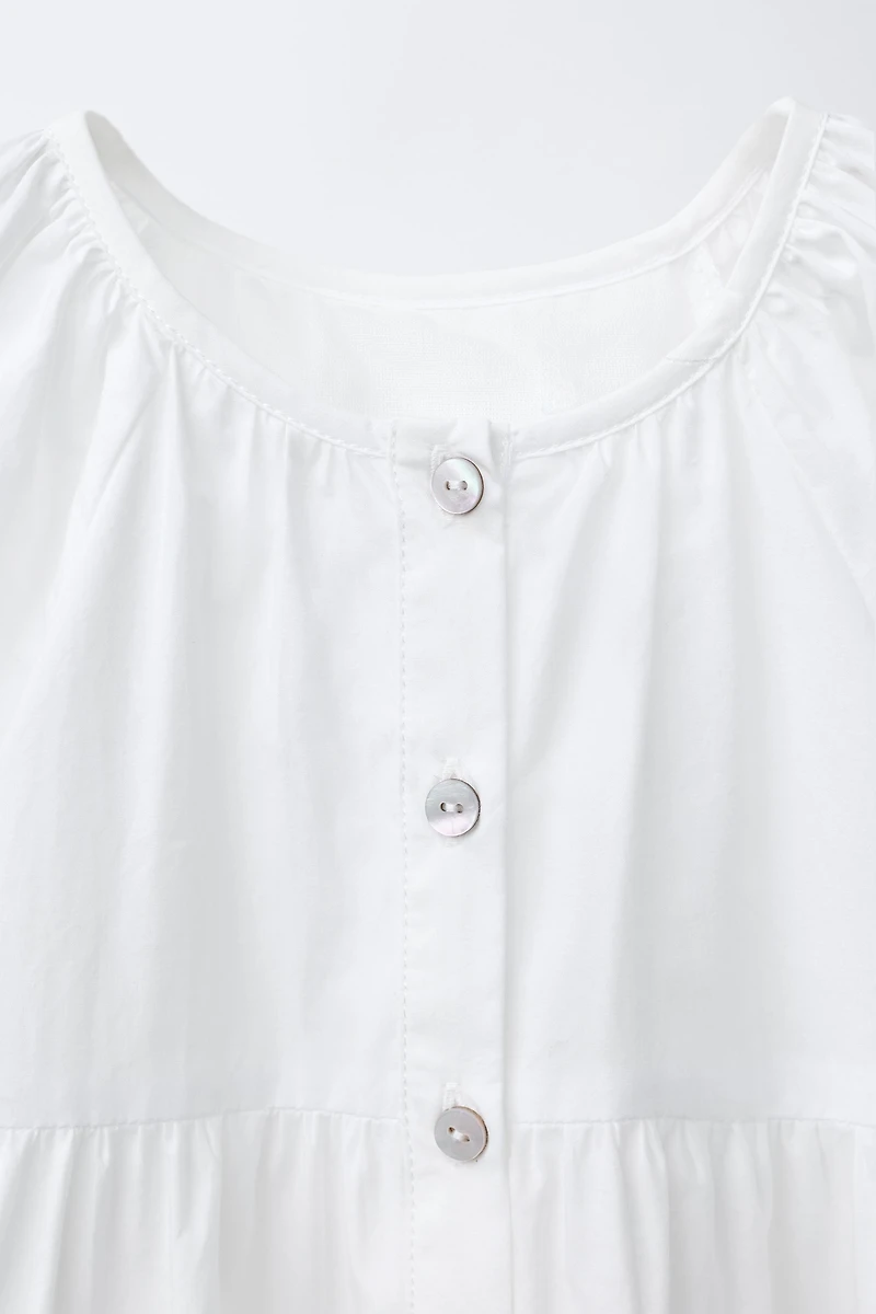 EMBROIDERED FLORAL DRESS