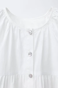 EMBROIDERED FLORAL DRESS