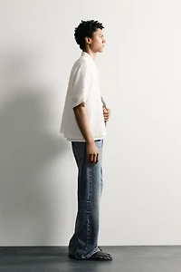 TEXTURED RELAXED FIT SHIRT