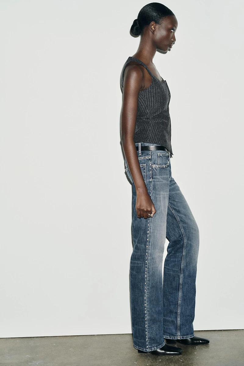 PINSTRIPE VEST TOP