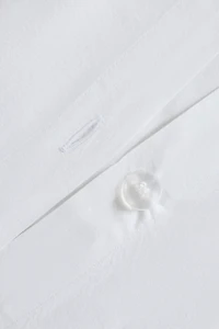 COTTON RUFFLE DUVET COVER