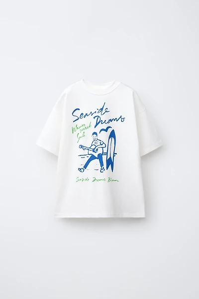 TEXT PRINT T-SHIRT