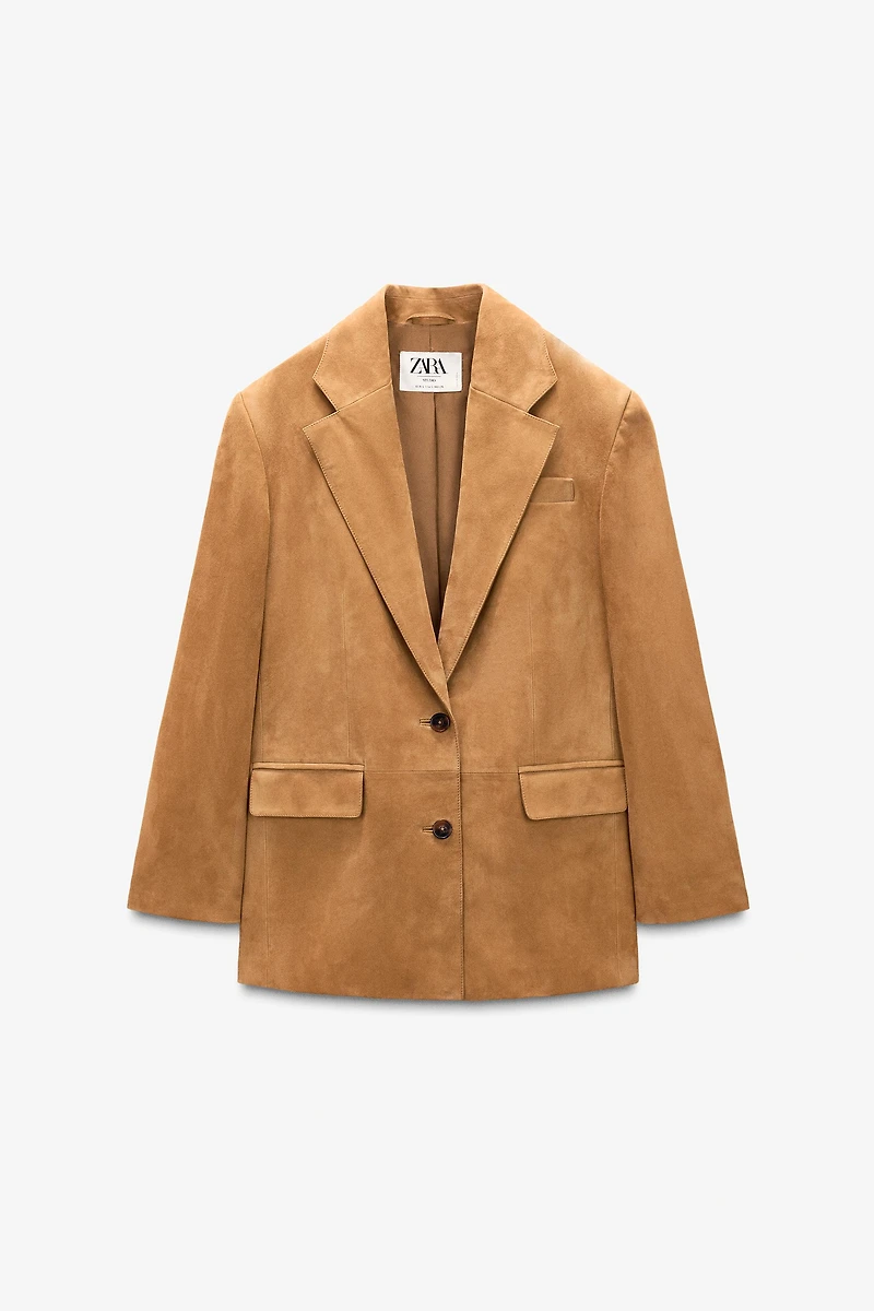 LIMITED EDITION 100% SUEDE LEATHER BLAZER