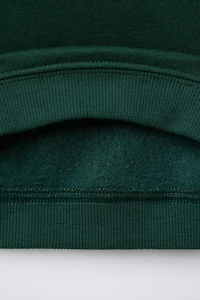 TERRY PATCH SWEATSHIRT AND JOGGER PANTS SET