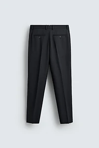 REGULAR FIT SUIT PANTS