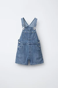SALOPETTE COURTE EN JEAN