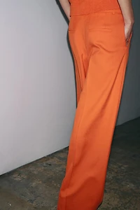 ZW COLLECTION WIDE LEG PLEATED PANTS