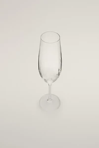 FLÛTE EN VERRE ONDULÉ
