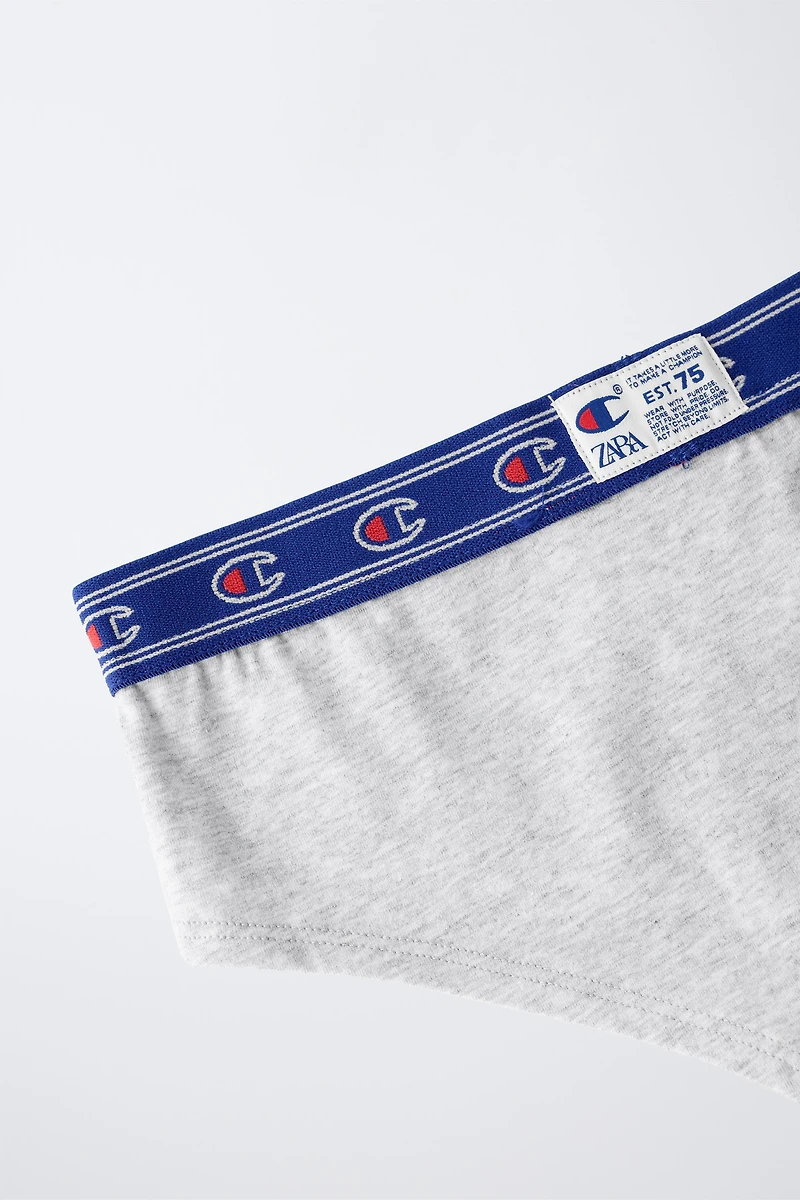 AGES 8-14/ CHAMPION ® X ZARA TOP AND BRIEF SET