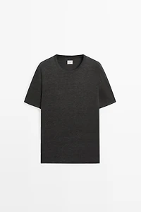 100% linen short sleeve T-shirt - LIMITED EDITION