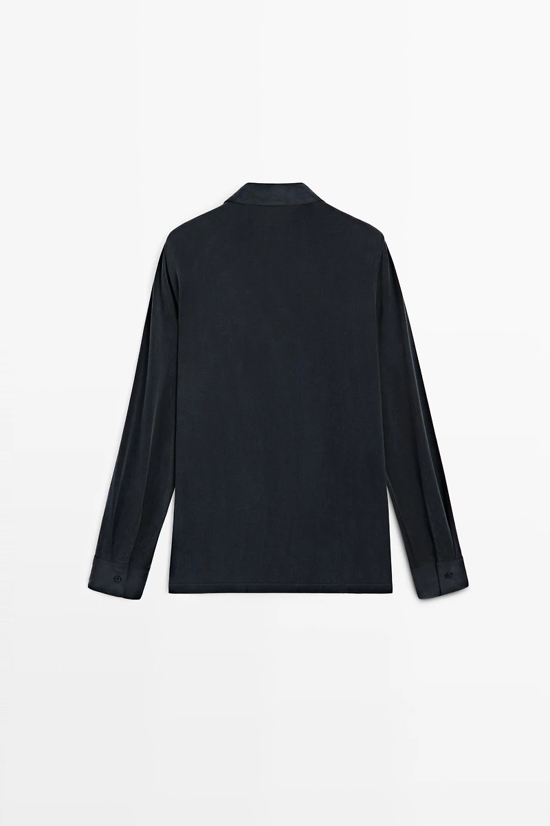 Flowing shirt with collar - STUDIO