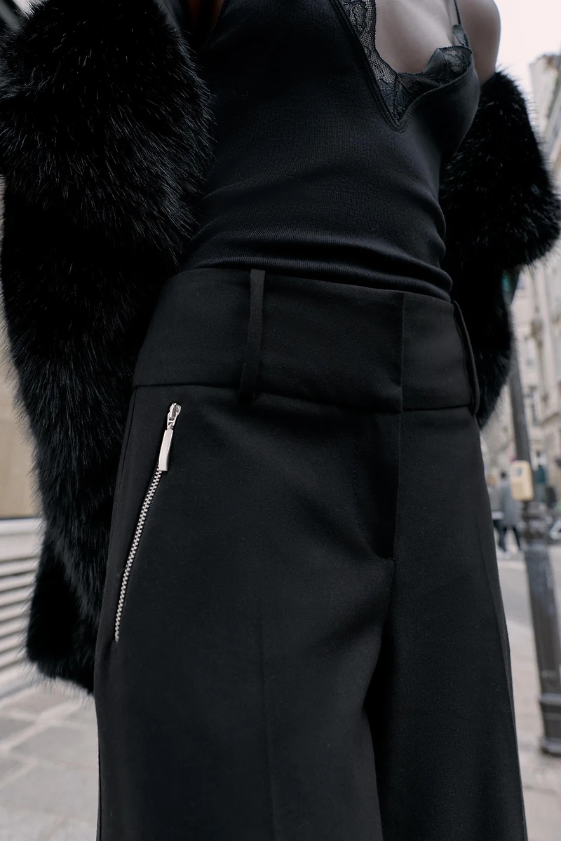 ZIPPER POCKET PANTS