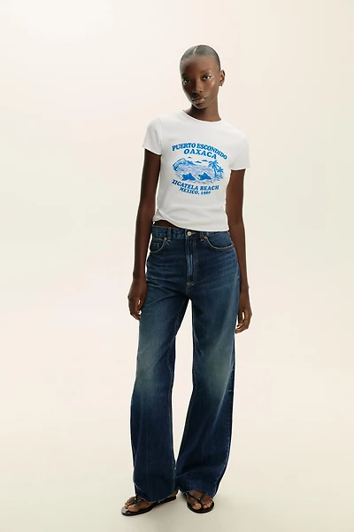 TEXT PRINT T-SHIRT