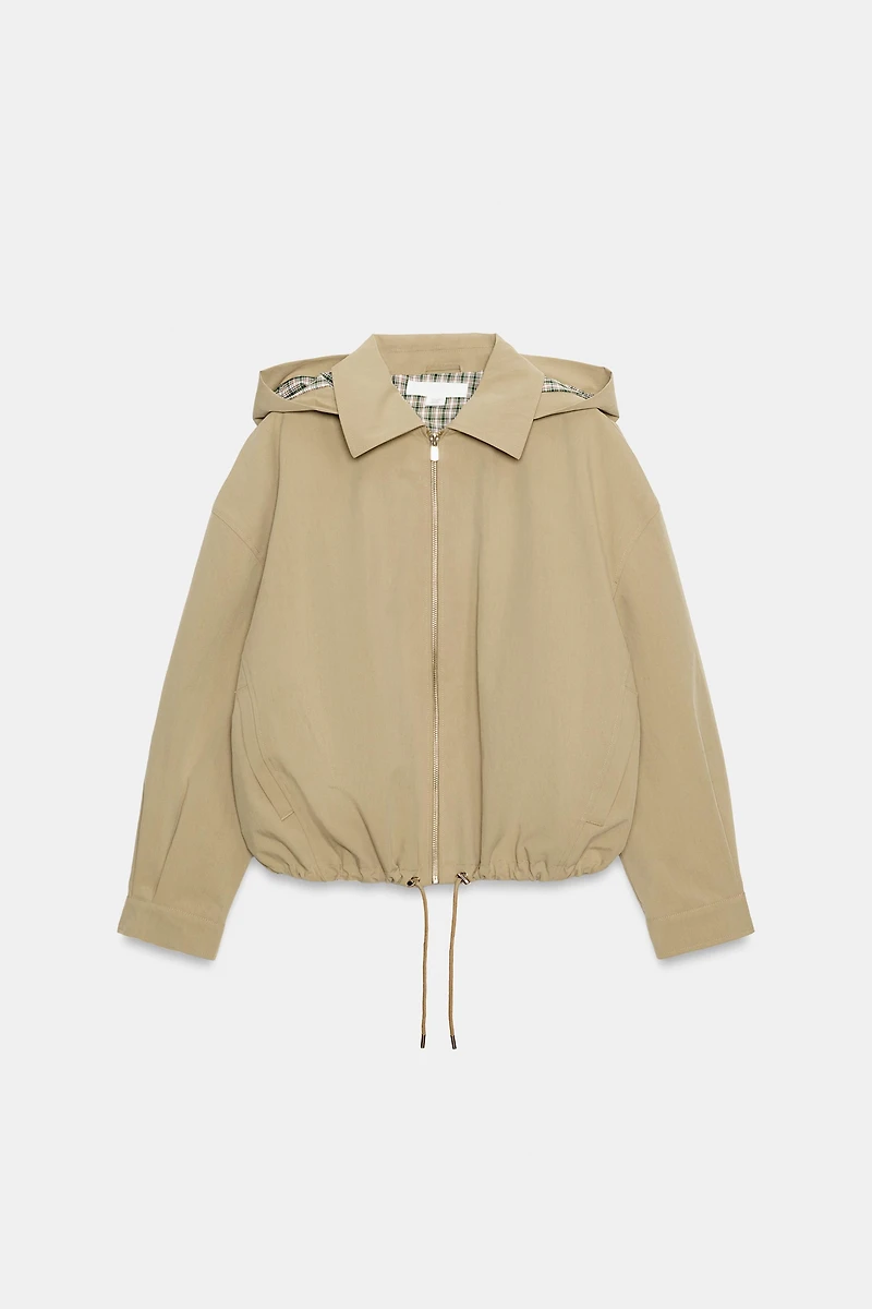 JACKET WITH REMOVABLE HOODIE