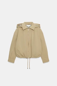 JACKET WITH REMOVABLE HOODIE