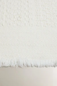 RAW-EDGE BATH MAT