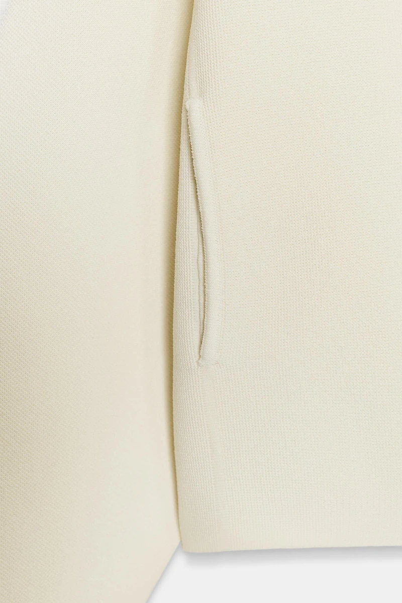 ZIPPER KNIT CARDIGAN