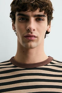 STRIPED LONG SLEEVE T-SHIRT