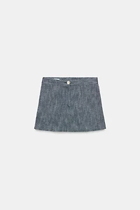 TEXTURED SKORT
