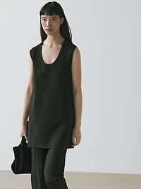 Flowing mini dress