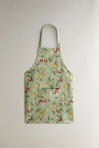 LEMON JACQUARD APRON