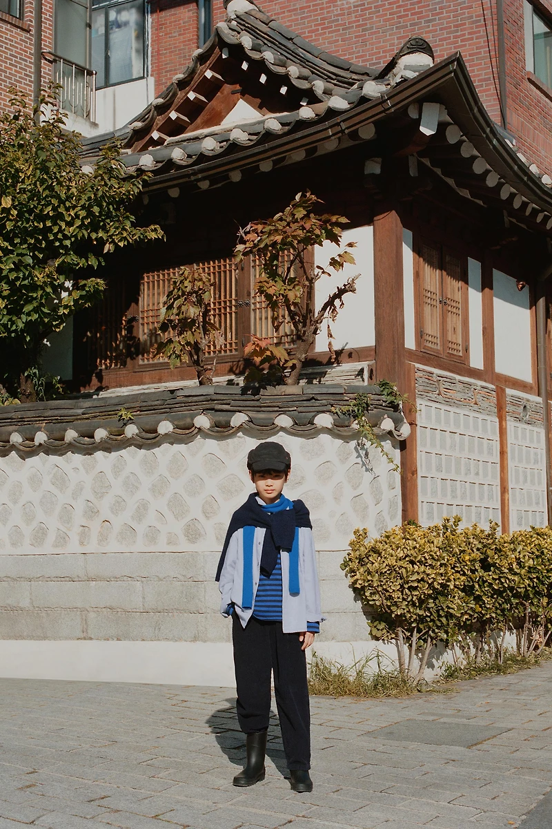 PANTALON BAGGY EN VELOURS CÔTELÉ