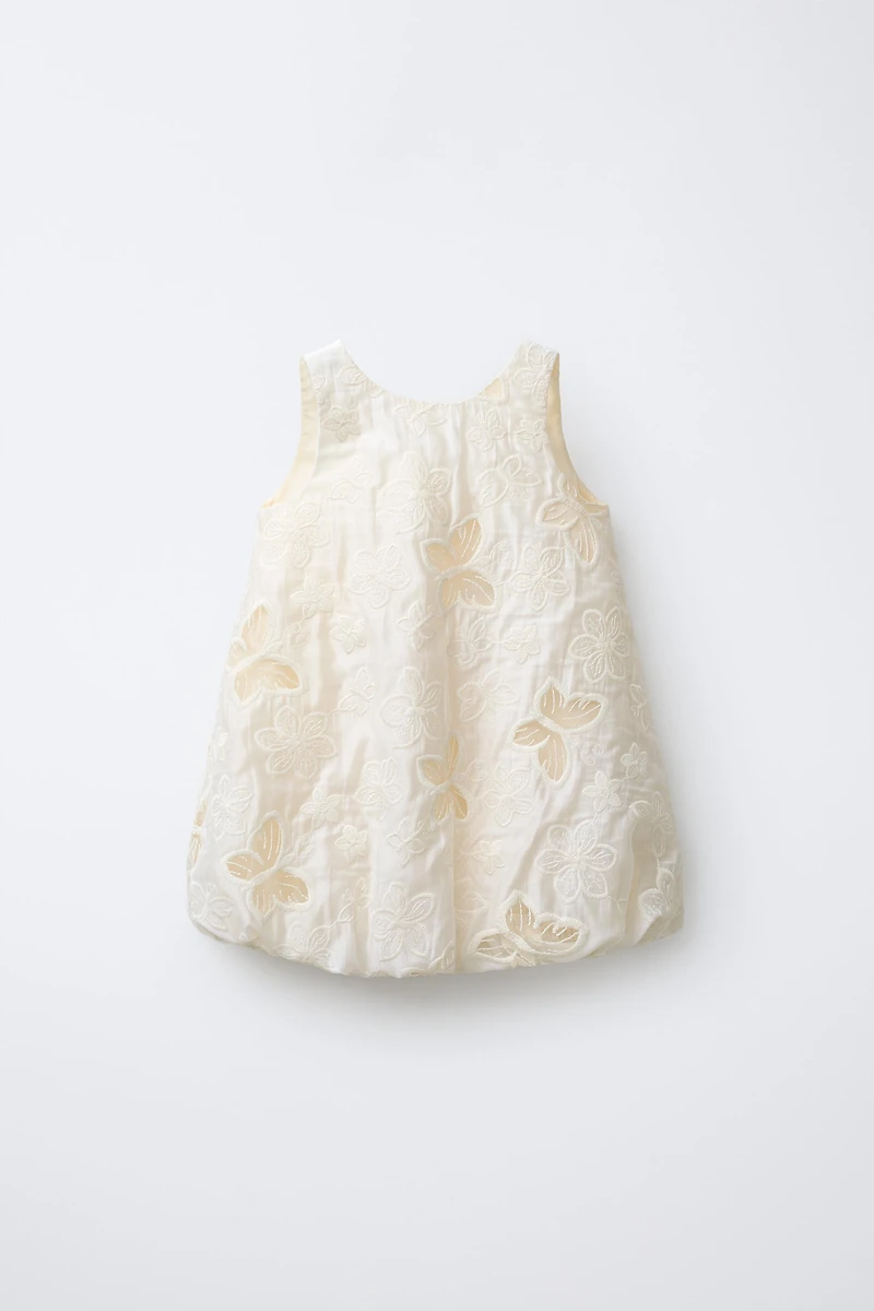 TULLE BUTTERFLY PUFF DRESS