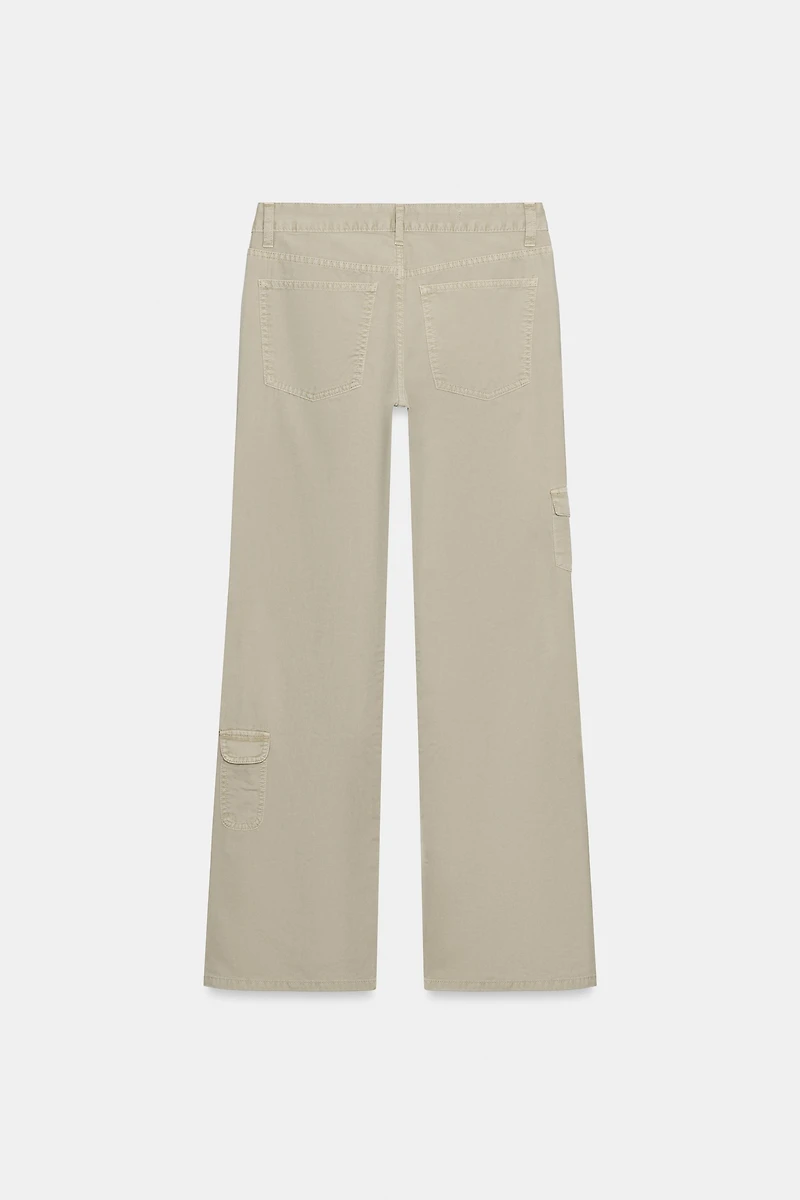 SEAM DETAIL CARGO PANTS