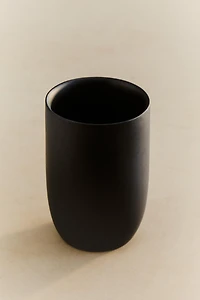 VERRE PORTE-BROSSE À DENTS RÉSINE NOIR