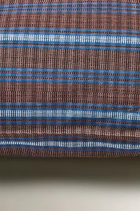 STRIPED COTTON THROW PILLOW COVER X TENSIRA