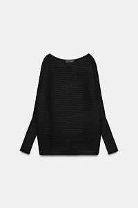 PULL EN MAILLE STRUCTURÉE À VOLUME