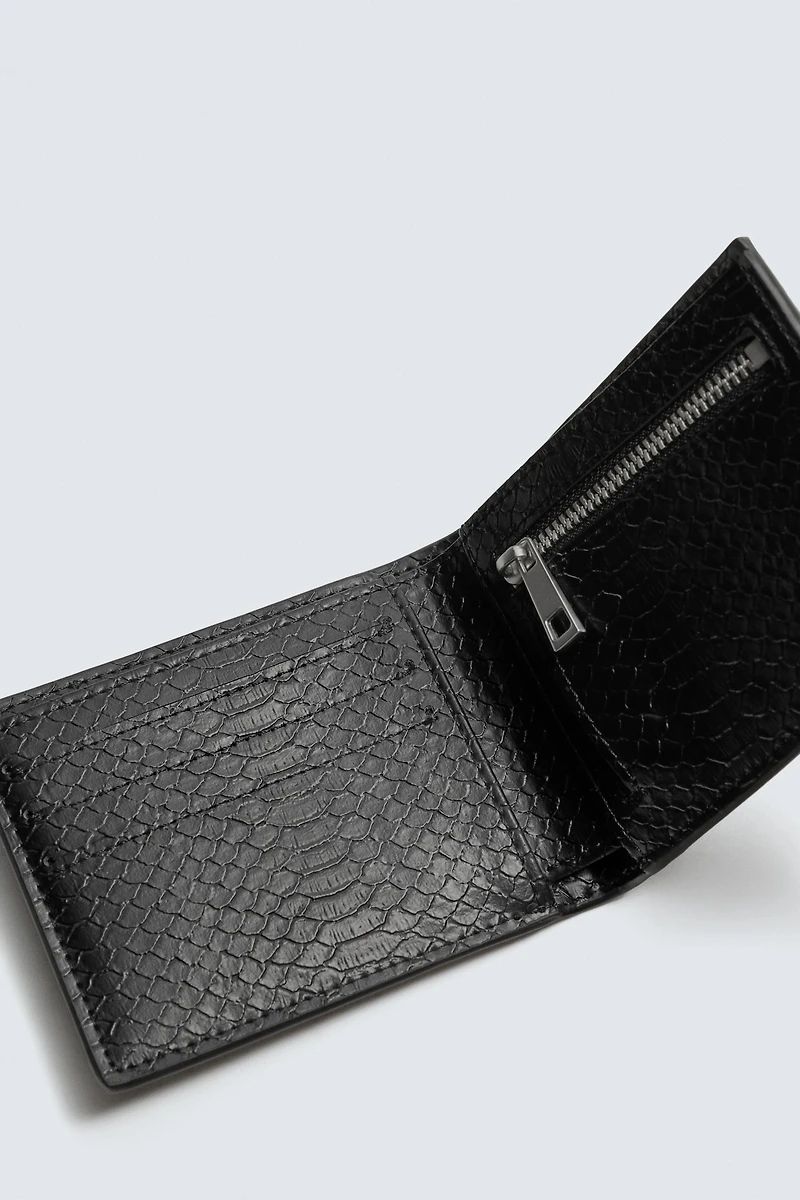 CROCODILE EMBOSSED WALLET