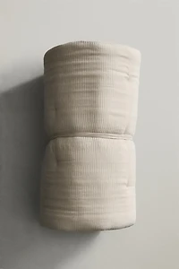 GATHERED COTTON TOPPER