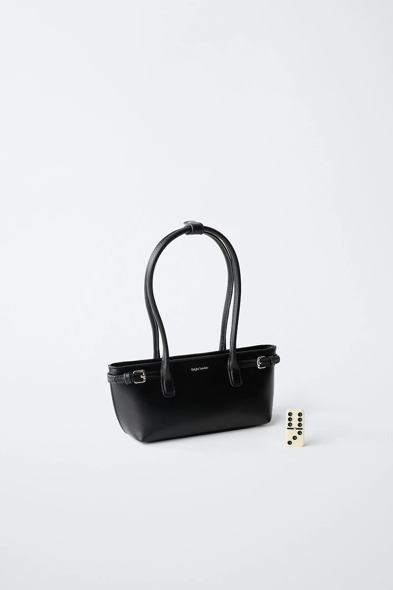 BUCKLE SHOULDER BAG