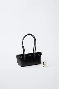 BUCKLE SHOULDER BAG