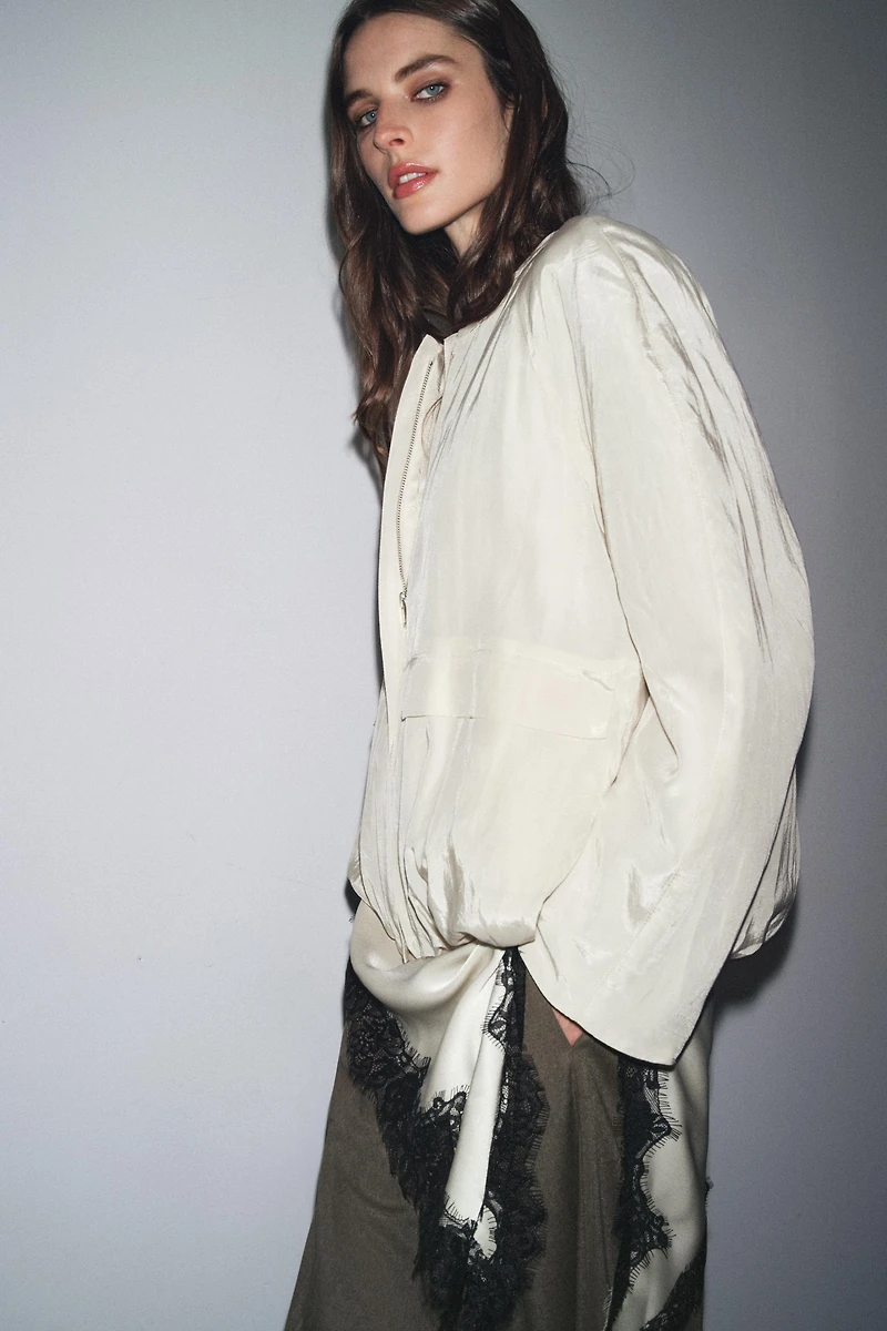 ZW COLLECTION POCKET PUFFER JACKET