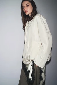 ZW COLLECTION POCKET PUFFER JACKET