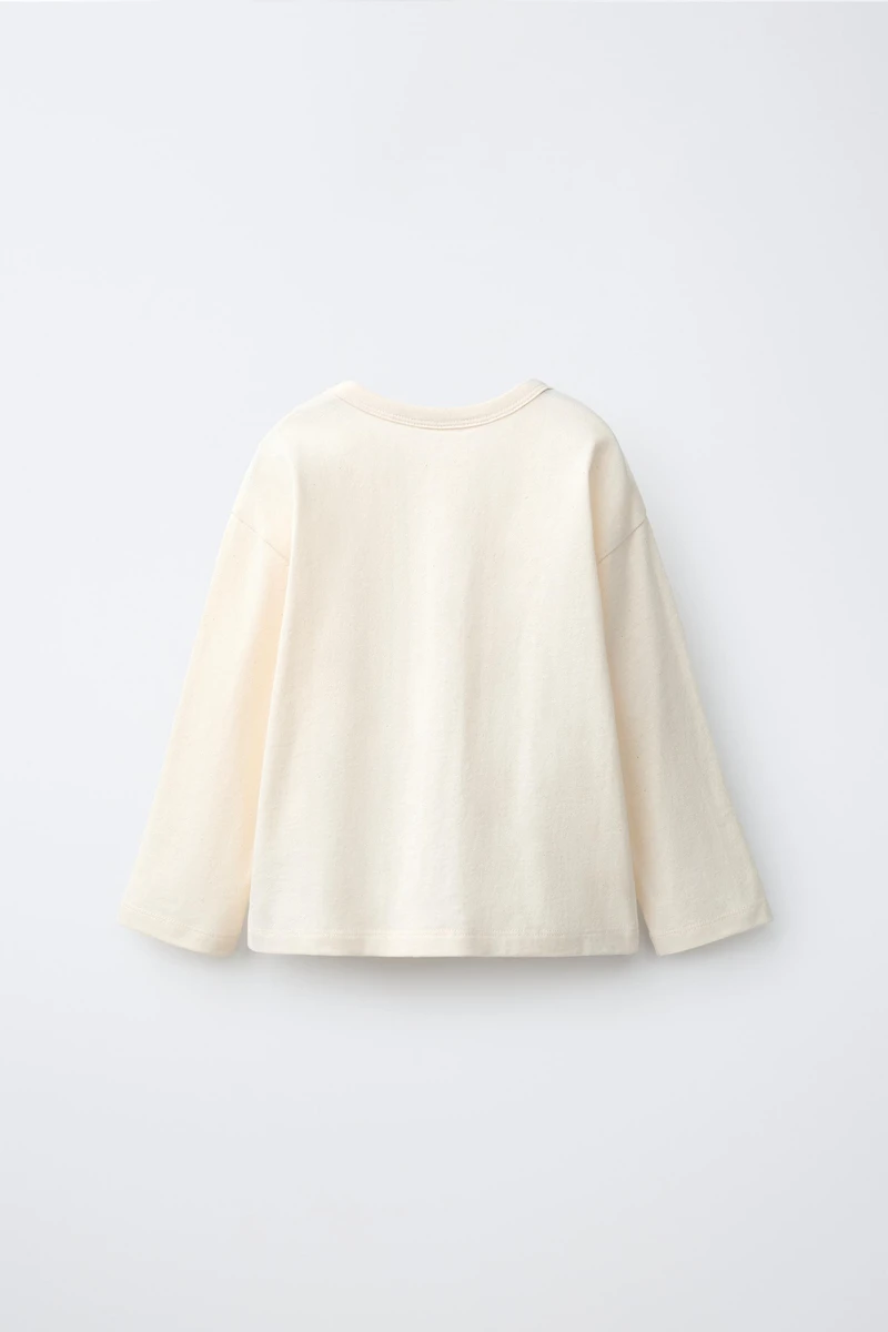 CROSS-STITCH EMBROIDERED T-SHIRT
