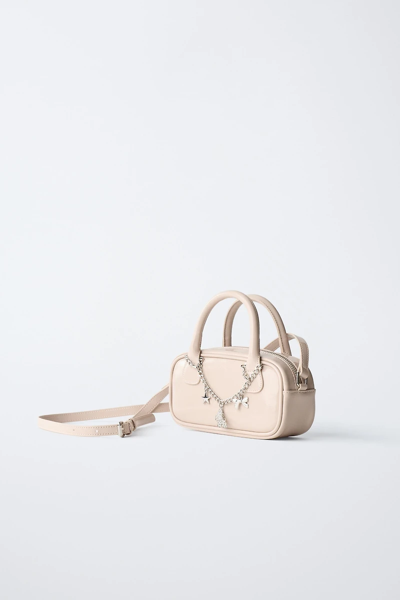 MINI BOWLING CHARM CROSSBODY BAG