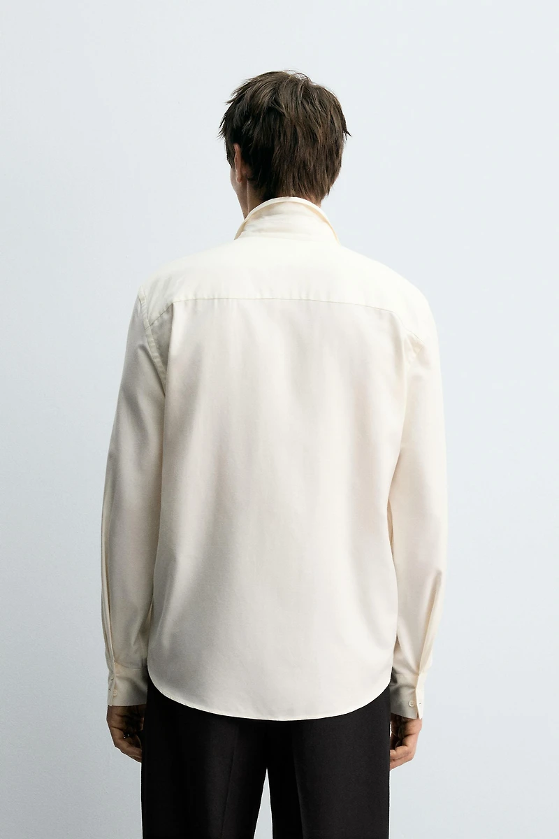 COTTON - WOOL SHIRT