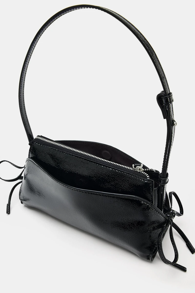 SHOULDER BAG WITH BOWS