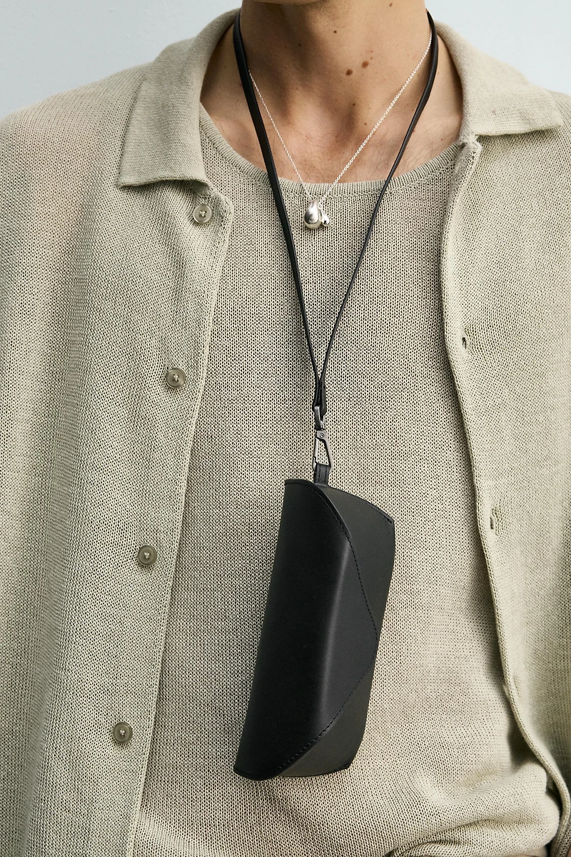 LEATHER GLASSES CASE