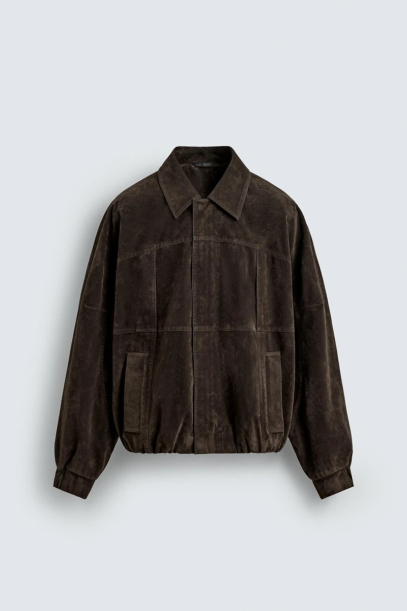 FAUX SUEDE JACKET