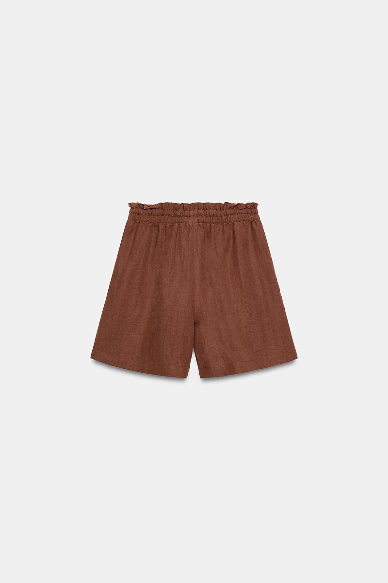 ELASTIC WAIST SHORTS