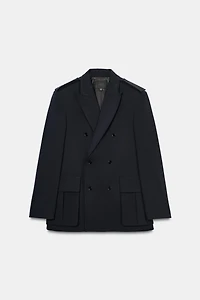OVERSIZED BLAZER WITH MAXI POCKETS