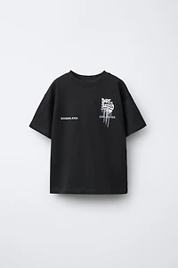 GRAFFITI PRINT T-SHIRT