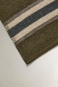 STRIPED WOOL BLANKET